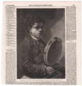 antique music prints (19th century)